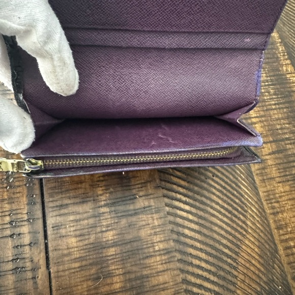 Louis Vuitton Authentic vintage repurposed Eppy compact wallet converted painted - Picture 7 of 12